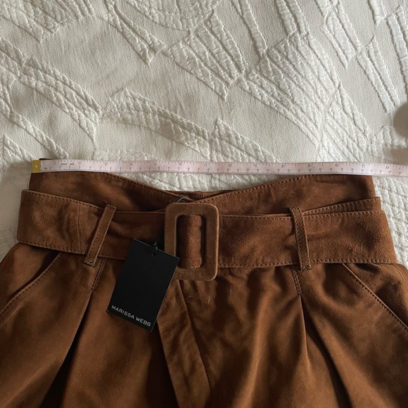 NWT Marissa Webb Suede Shorts - Picture 4 of 6